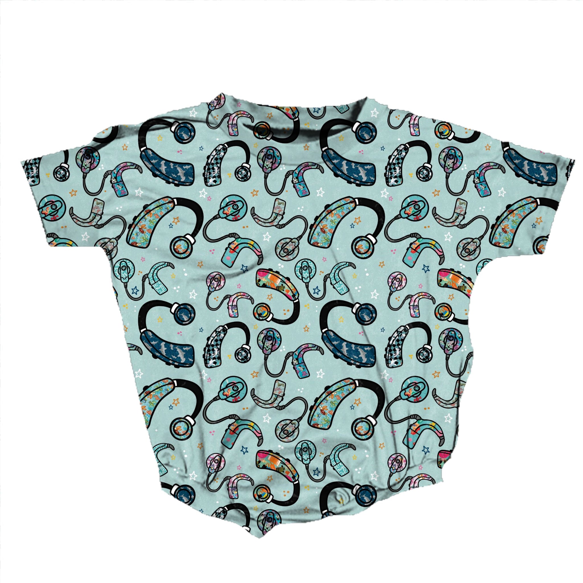 Hearing Loss Awareness Romper **Preorder**
