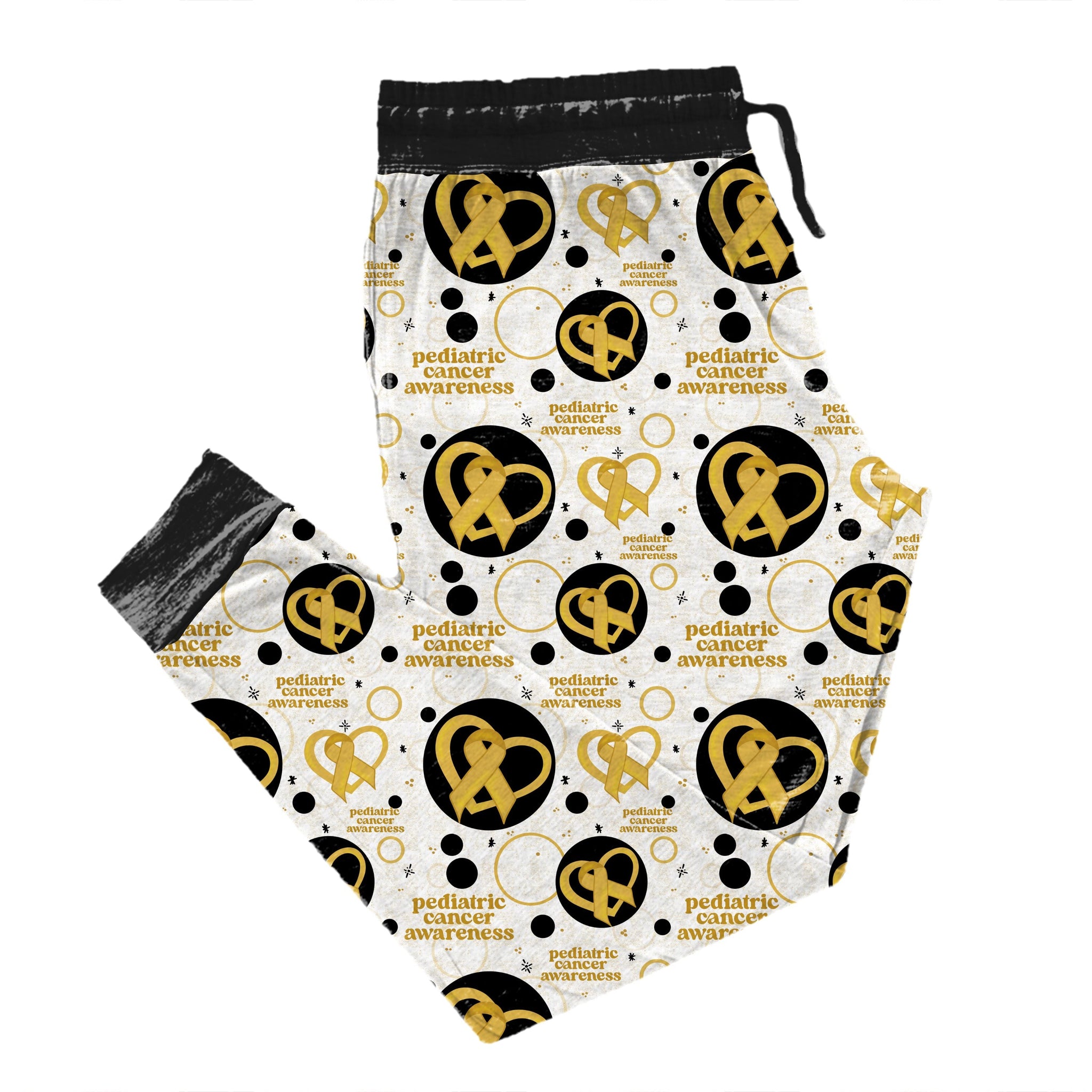 Pediatric Cancer Awareness Adult Joggers *RTS*