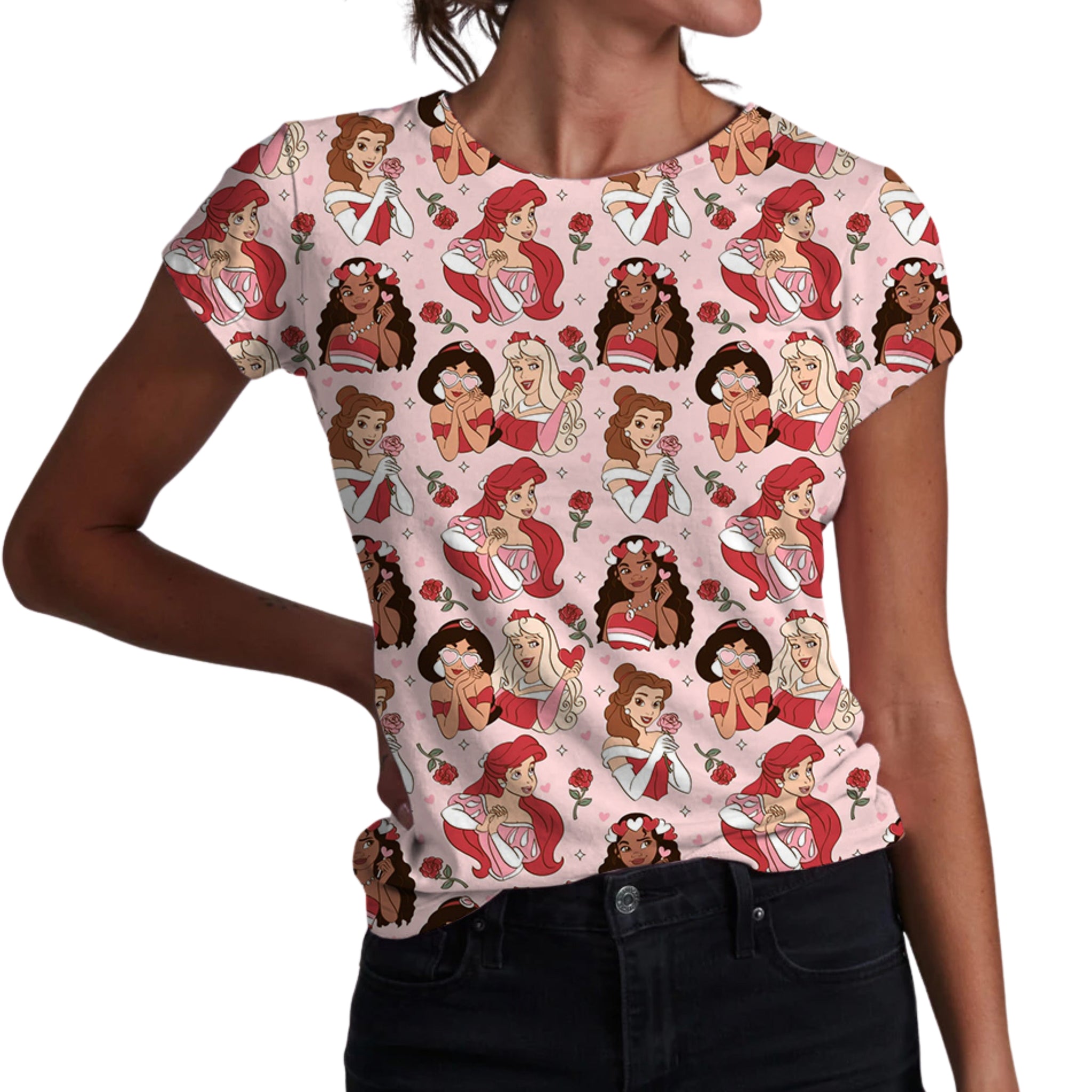 Royal Hearts Adult Women's T-shirt **PreOrder**