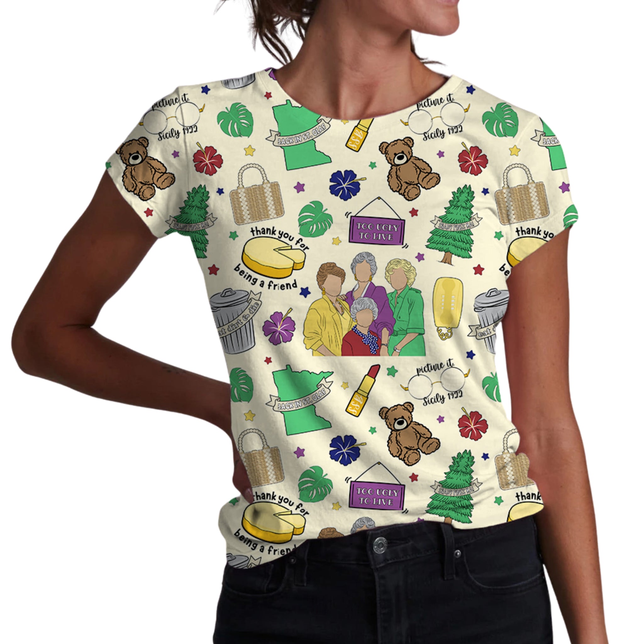 Golden & Glorious Adult Women's T-shirt **PreOrder**