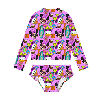 Surf Sweethearts 2-piece Rashguard Swimwear **PreOrder**