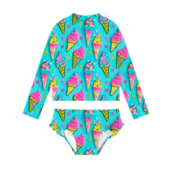 Sweet Sugar Scoops 2-piece Rashguard Swimwear **PreOrder**
