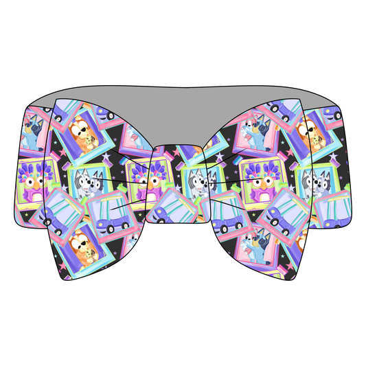 Picture Perfect Playtime Bamboo Bow Headband *RTS*