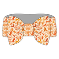 Orange Awareness Ribbon Bamboo Bow Headband **PreOrder**