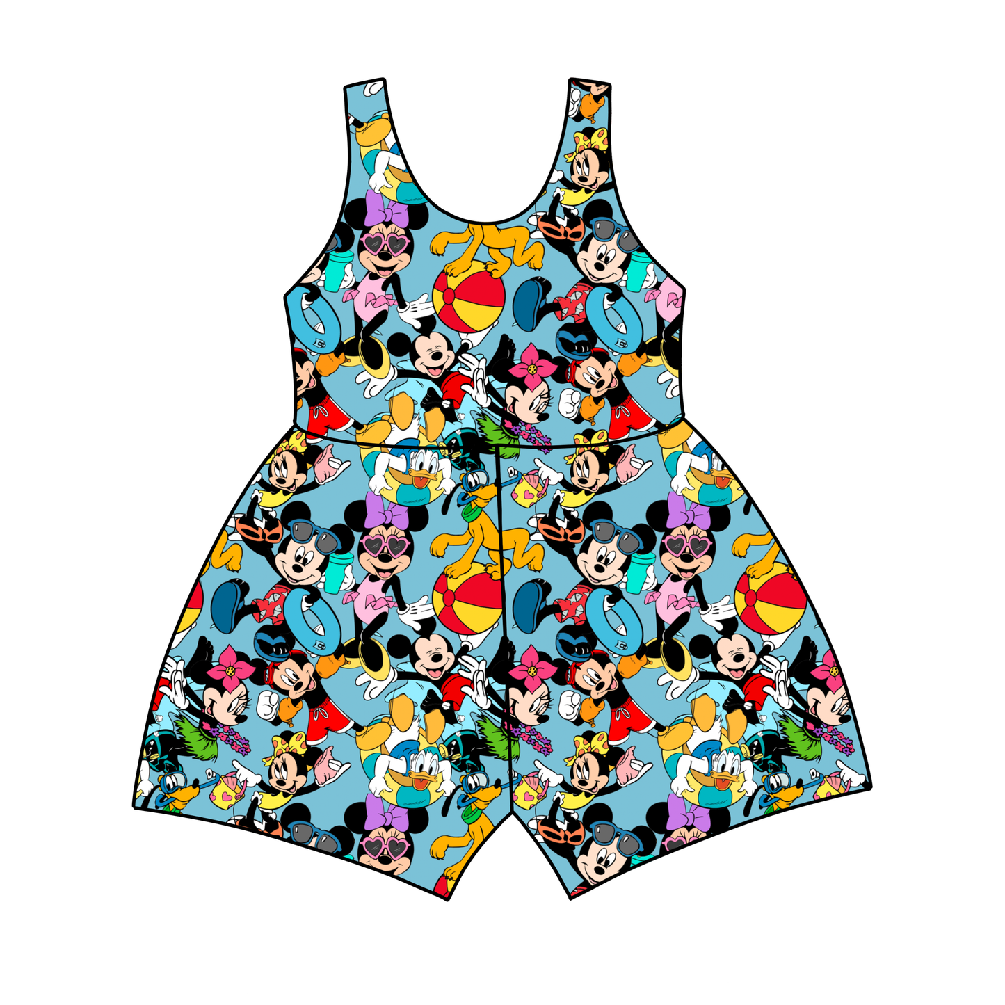 Magical Pool Crew Jumpsuit *RTS*