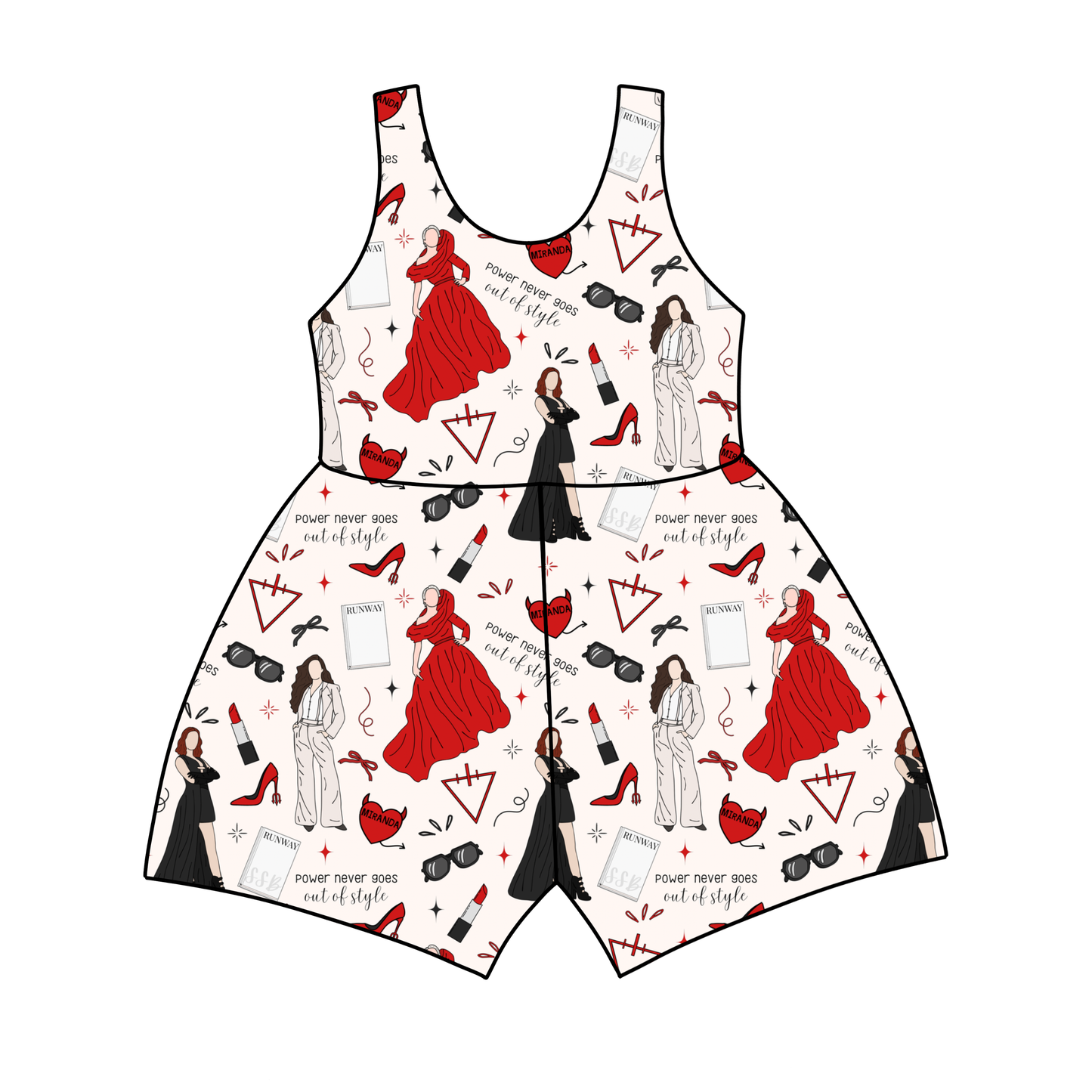 Devilish & Divine Jumpsuit *RTS*