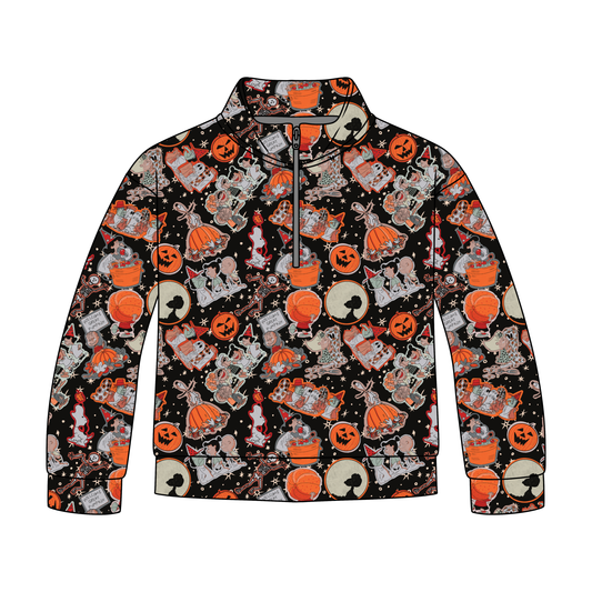 Great Pumpkin Party Quarter Zip-Up **PreOrder**