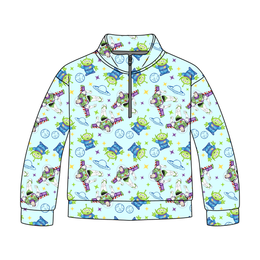 Cosmic Besties Quarter Zip-Up *RTS*