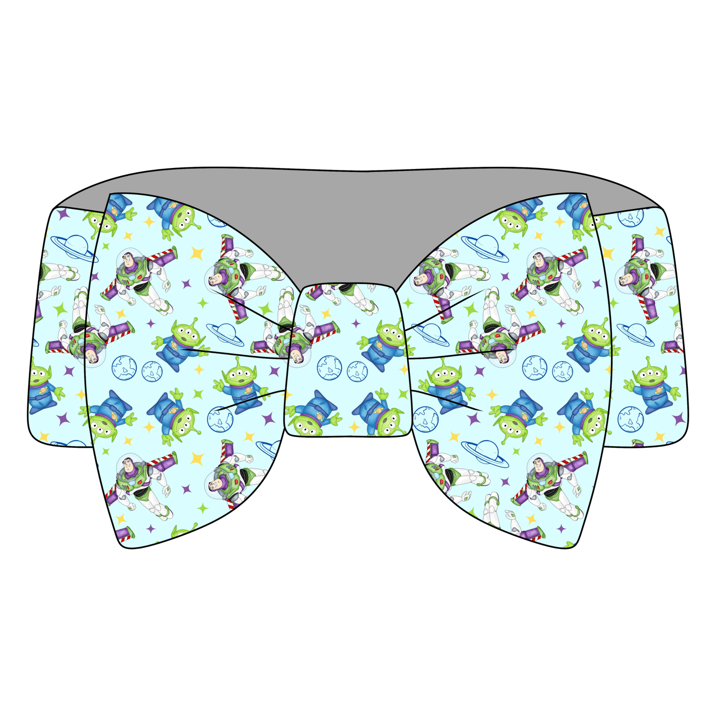 Cosmic Besties Bamboo Bow Headband **PreOrder**