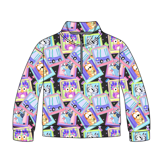 Picture Perfect Playtime Quarter Zip-Up *RTS*