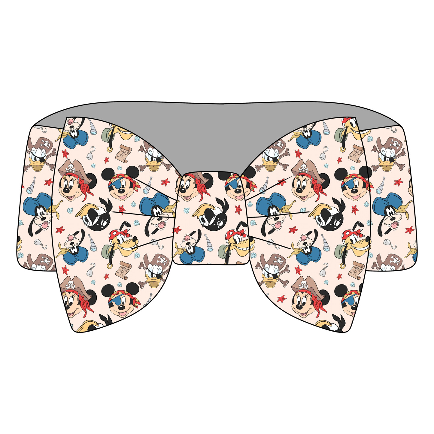 Treasure Crew Bamboo Bow Headband **PreOrder**
