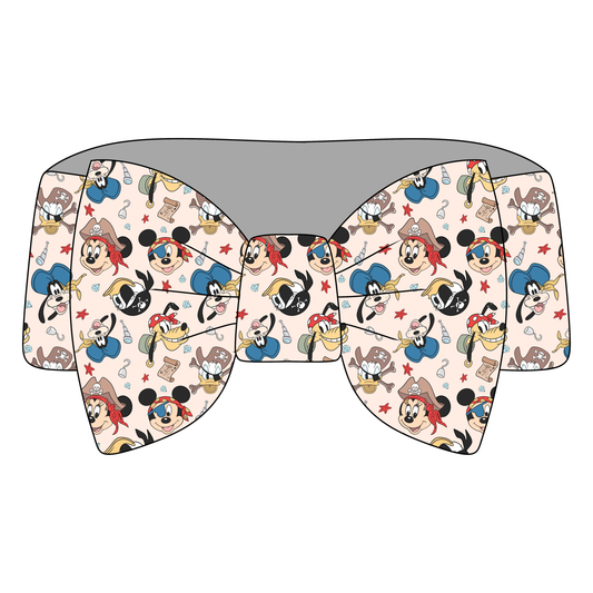 Treasure Crew Bamboo Bow Headband **PreOrder**