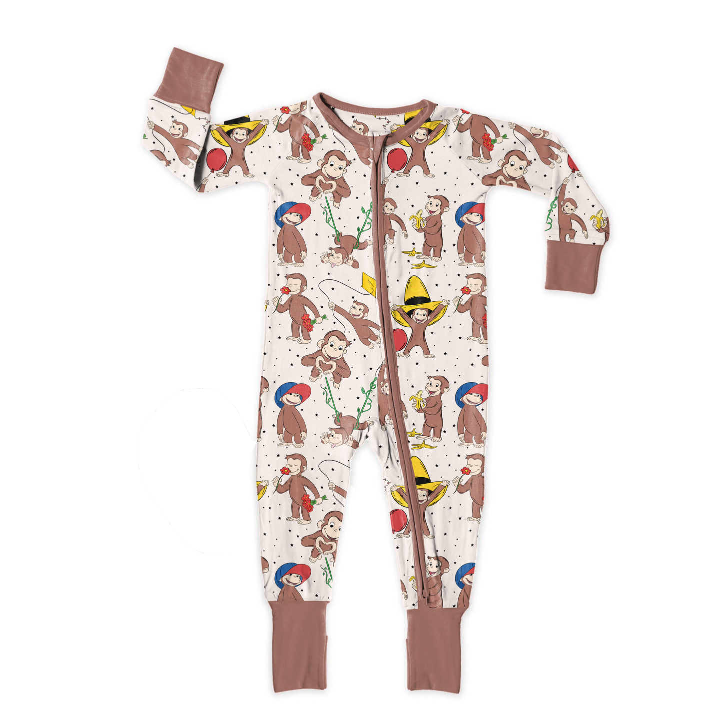 Curious Days Ahead Medically Adaptable Zipper Sleeper *RTS*