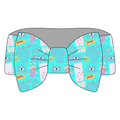 We Scare Because We Care Bamboo Bow Headband *RTS*
