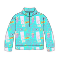 We Scare Because We Care Quarter Zip-Up *RTS*