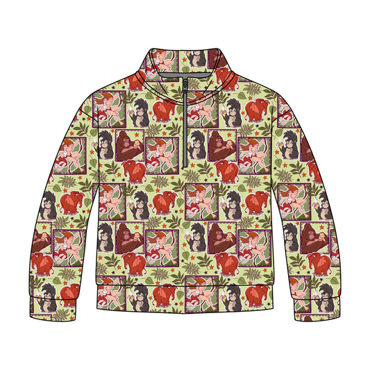 Heart of the Jungle Quarter Zip-Up *RTS*