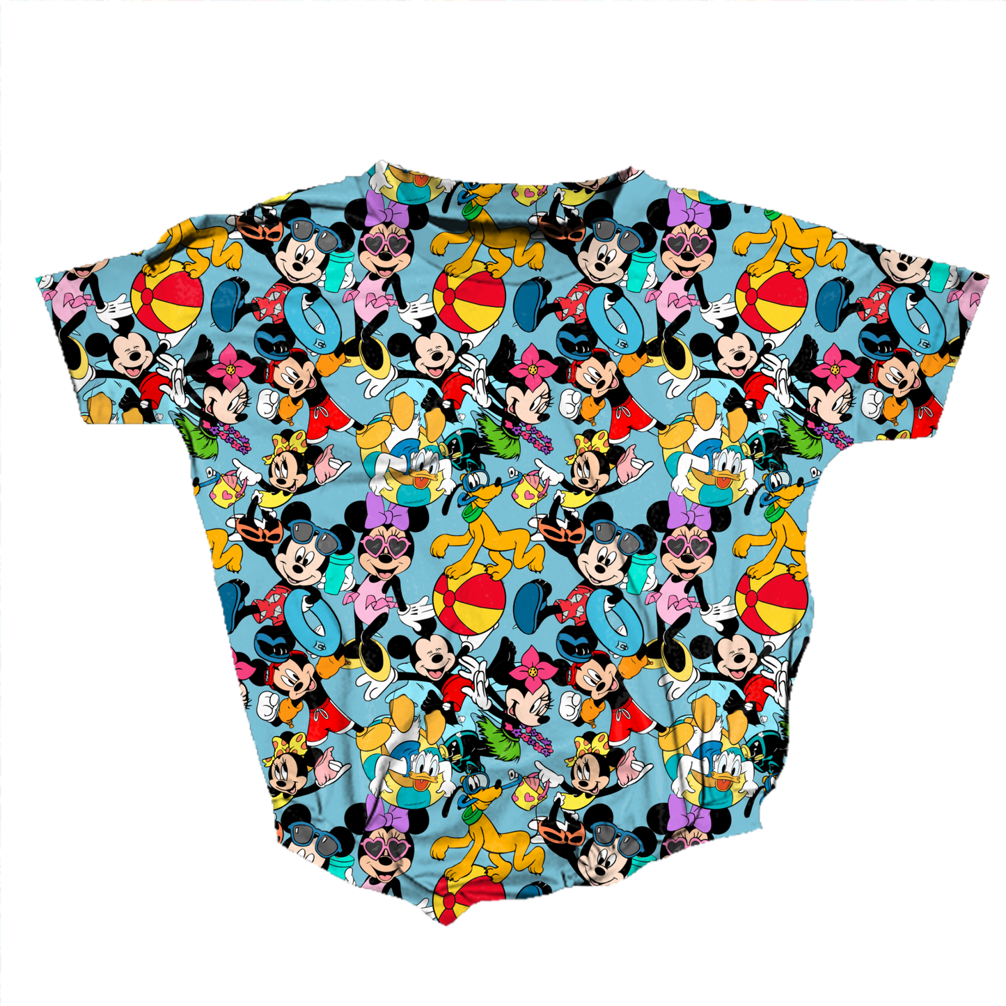 Magical Pool Crew Romper *RTS*