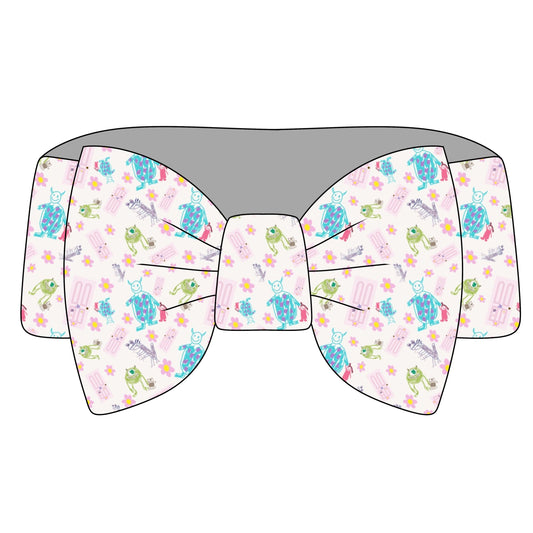 Boo Crew Cuties  Bamboo Bow Headband *RTS*