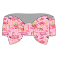 Infinity Dreams Pink Bamboo Bow Headband *RTS*