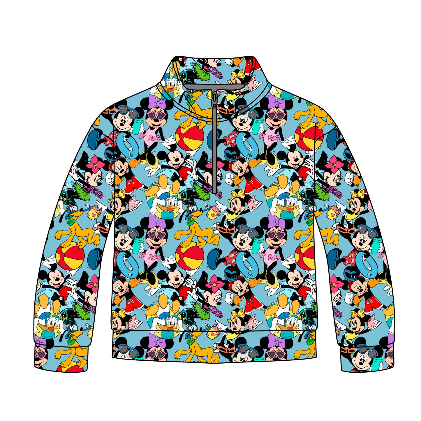 Magical Pool Crew Quarter Zip-Up *RTS*