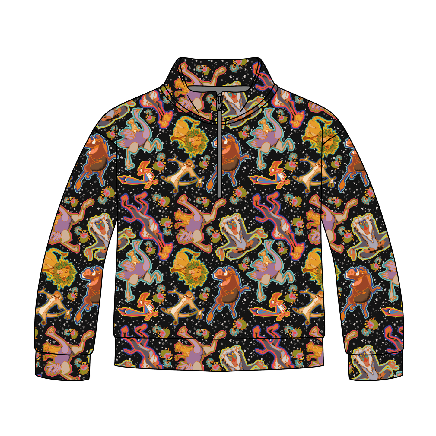 Glow Wild Quarter Zip-Up **PreOrder**