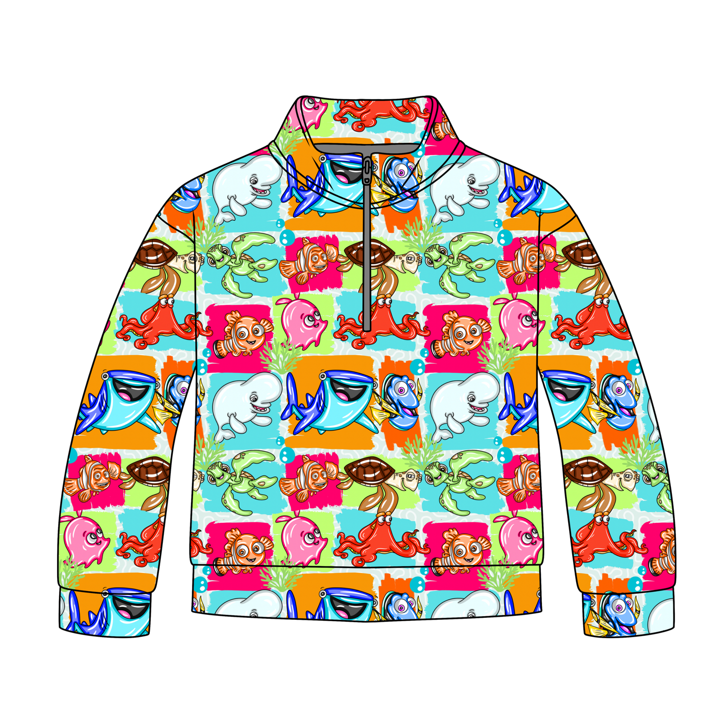 Underwater Explorers Club Quarter Zip-Up *RTS*
