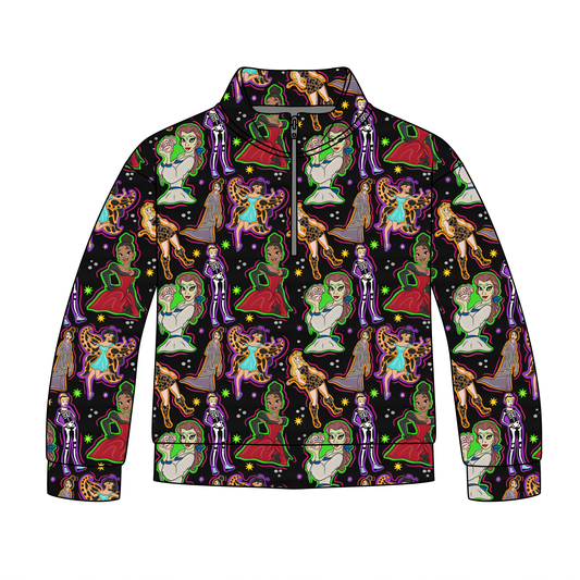 Princesses After Dark Quarter Zip-Up **PreOrder**