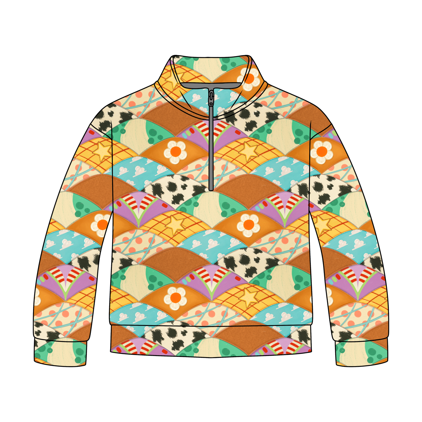 Roundup Remix Quarter Zip-Up **PreOrder**