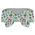Medical Pals Pajama Party  Bamboo Bow Headband *RTS*