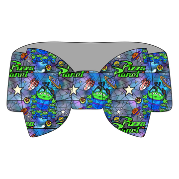 Alien Arcade  Bamboo Bow Headband **PreOrder**