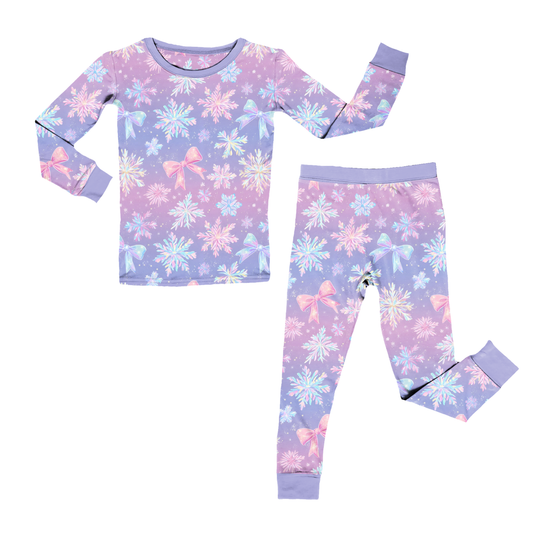 Pretty Little Snowflakes Youth Pant Set **PreOrder**