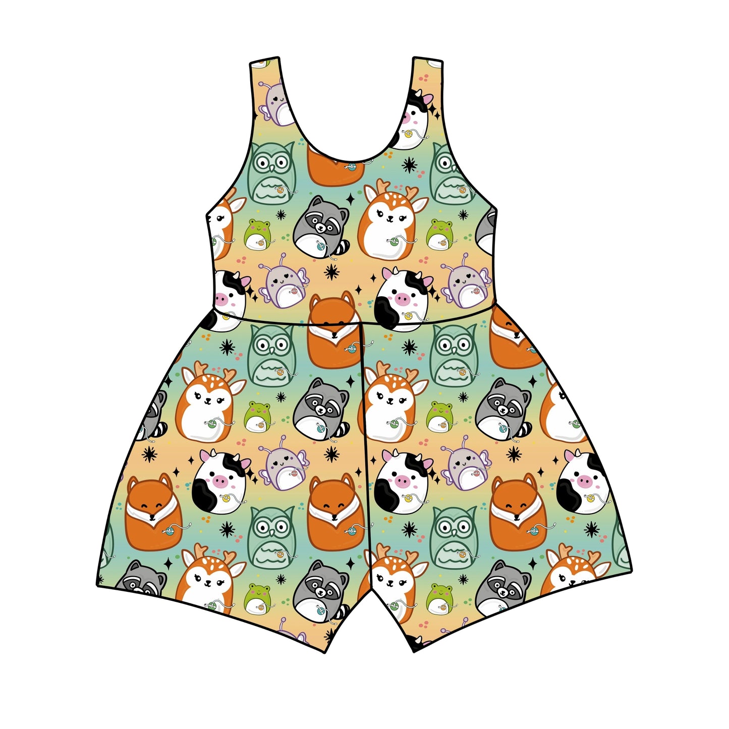 Tubie Squishmellows Medically Adaptable Jumpsuit *RTS*