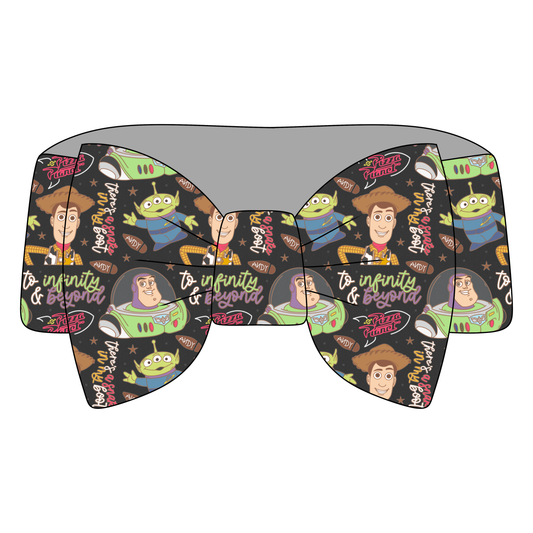 Infinity Dreams  Bamboo Bow Headband *RTS*