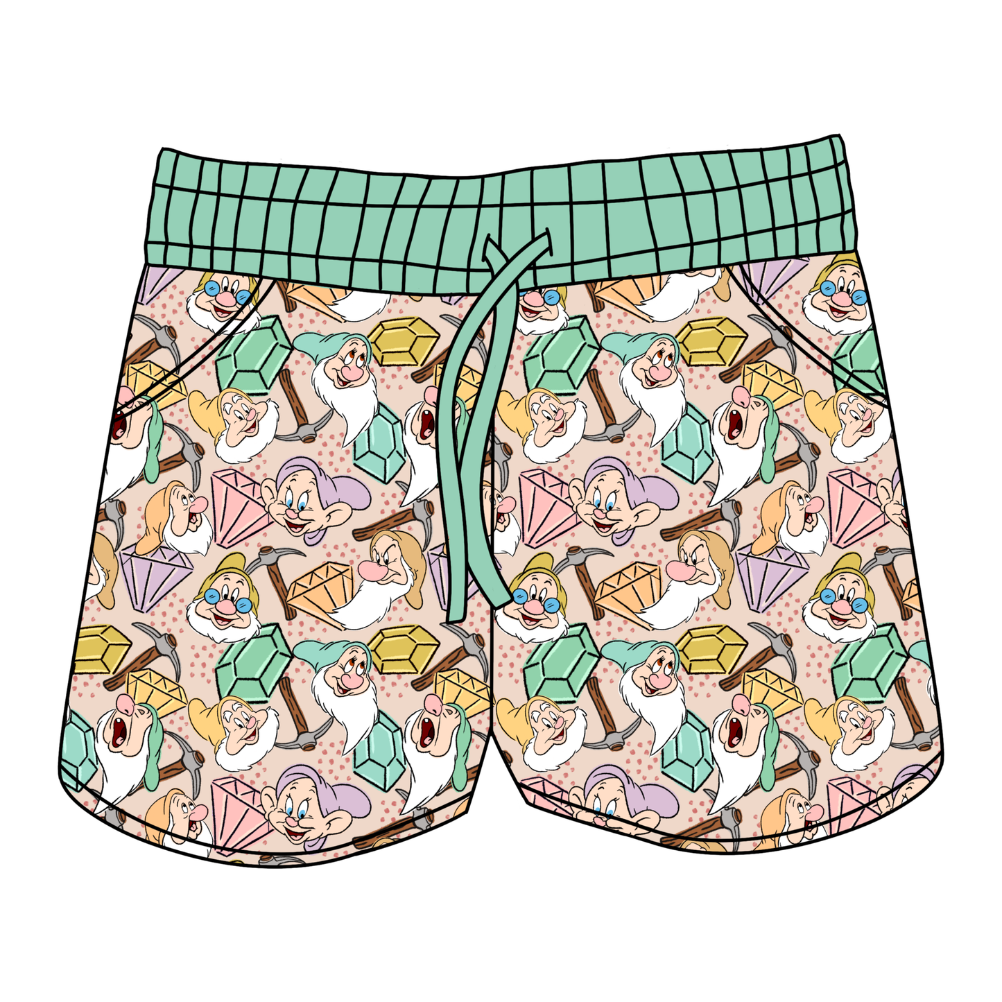 Mine Crew Cuties Women's Shorts *RTS*