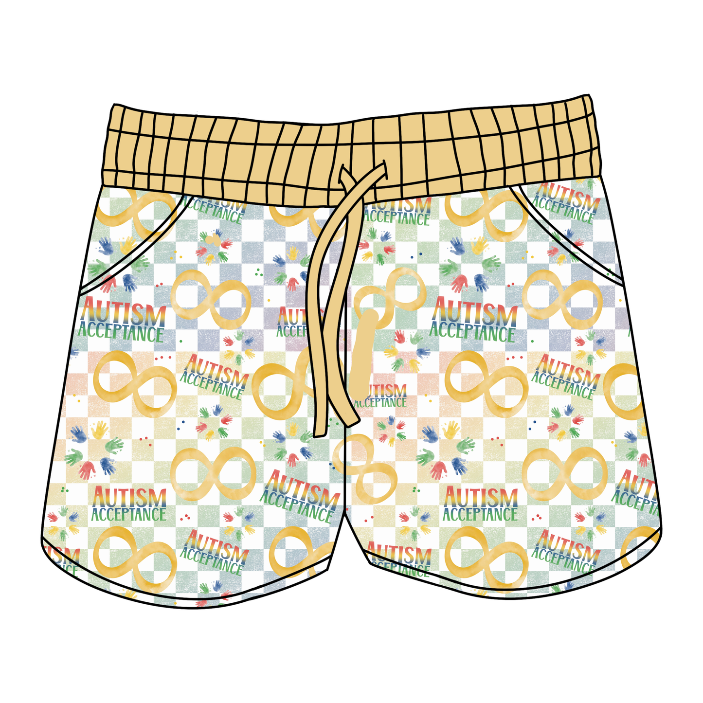 Autism Acceptance Women's Shorts *RTS*