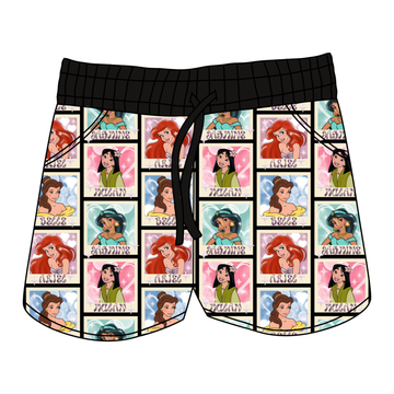 Princess Portraits Women's Shorts **PreOrder**