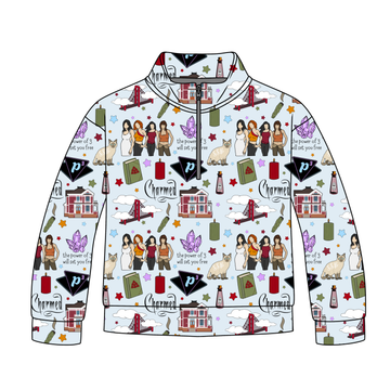 Spellbound Sisters Quarter Zip-Up **PreOrder**