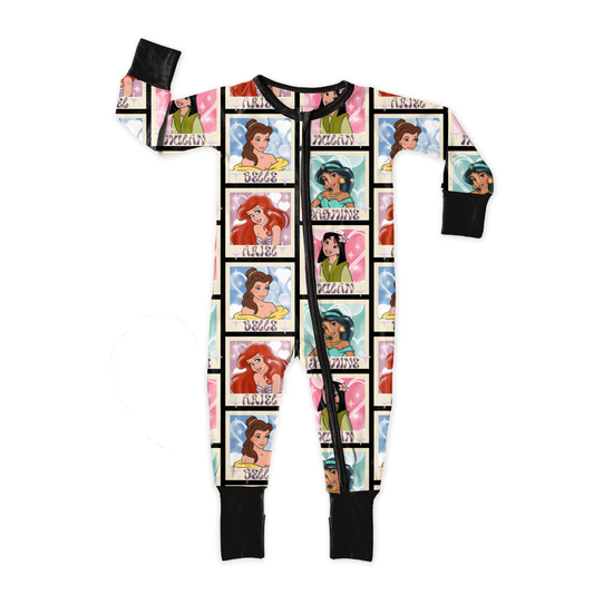 Princess Portraits Zipper Sleeper *RTS*