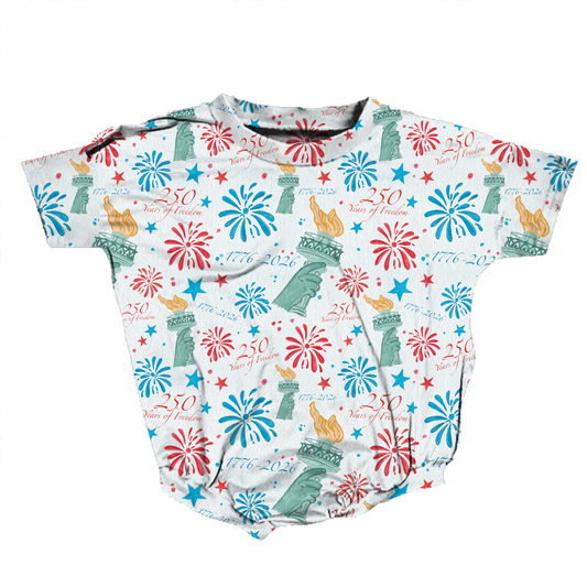 250 Years of Freedom Medically Adaptable Romper *RTS*
