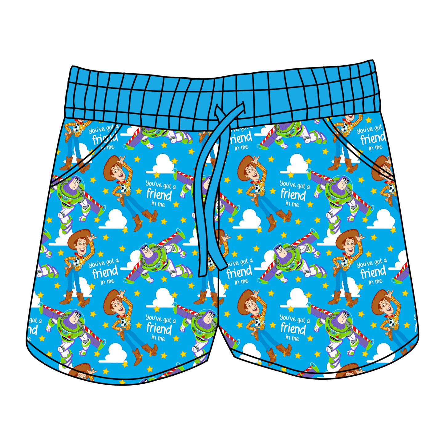 Sheriff and Space Ranger Women's Shorts **PreOrder**