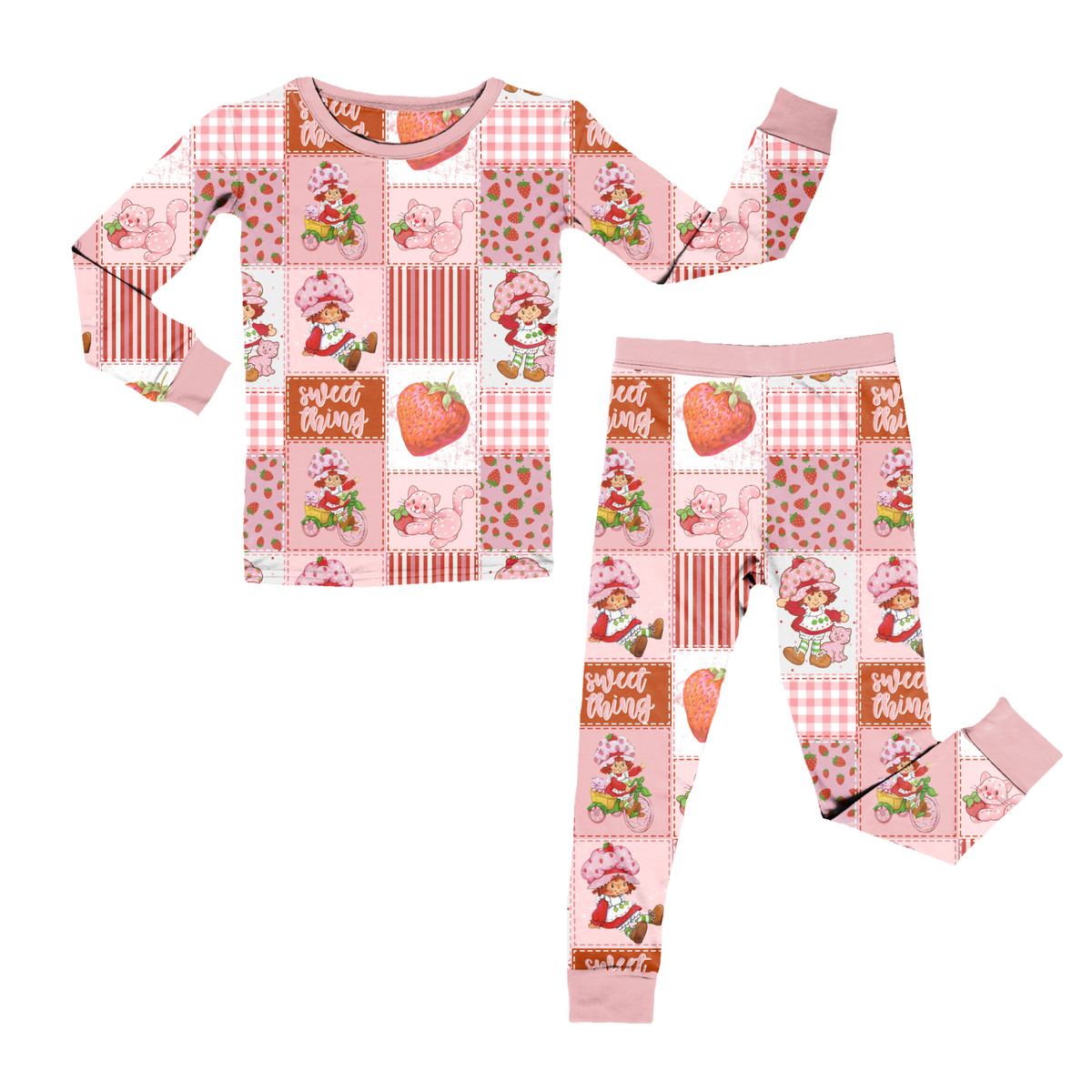 Strawberry Sweetheart Youth Pant Set **PreOrder**