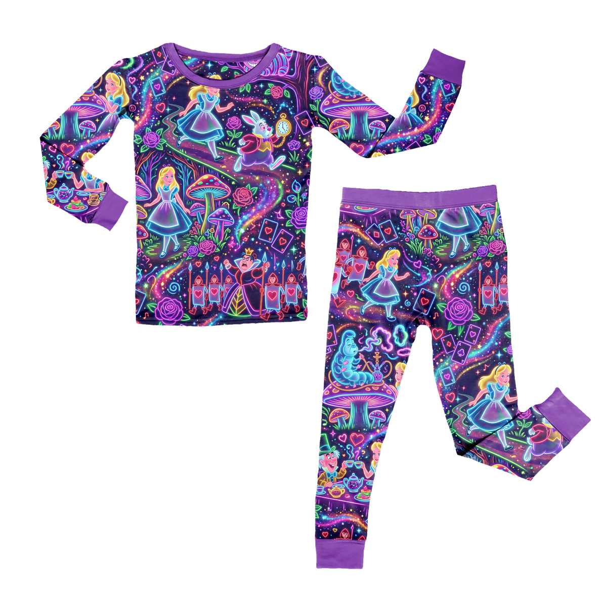 Wonderland After Dark Youth Pant Set **PreOrder**