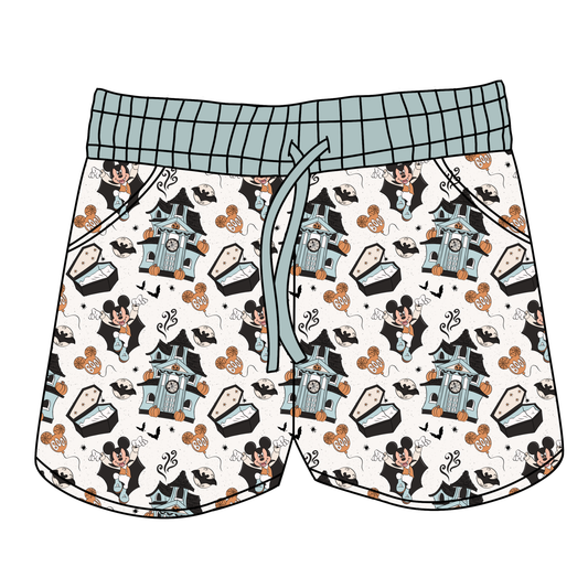 Vampire Mouse on Main Women's Shorts **PreOrder**