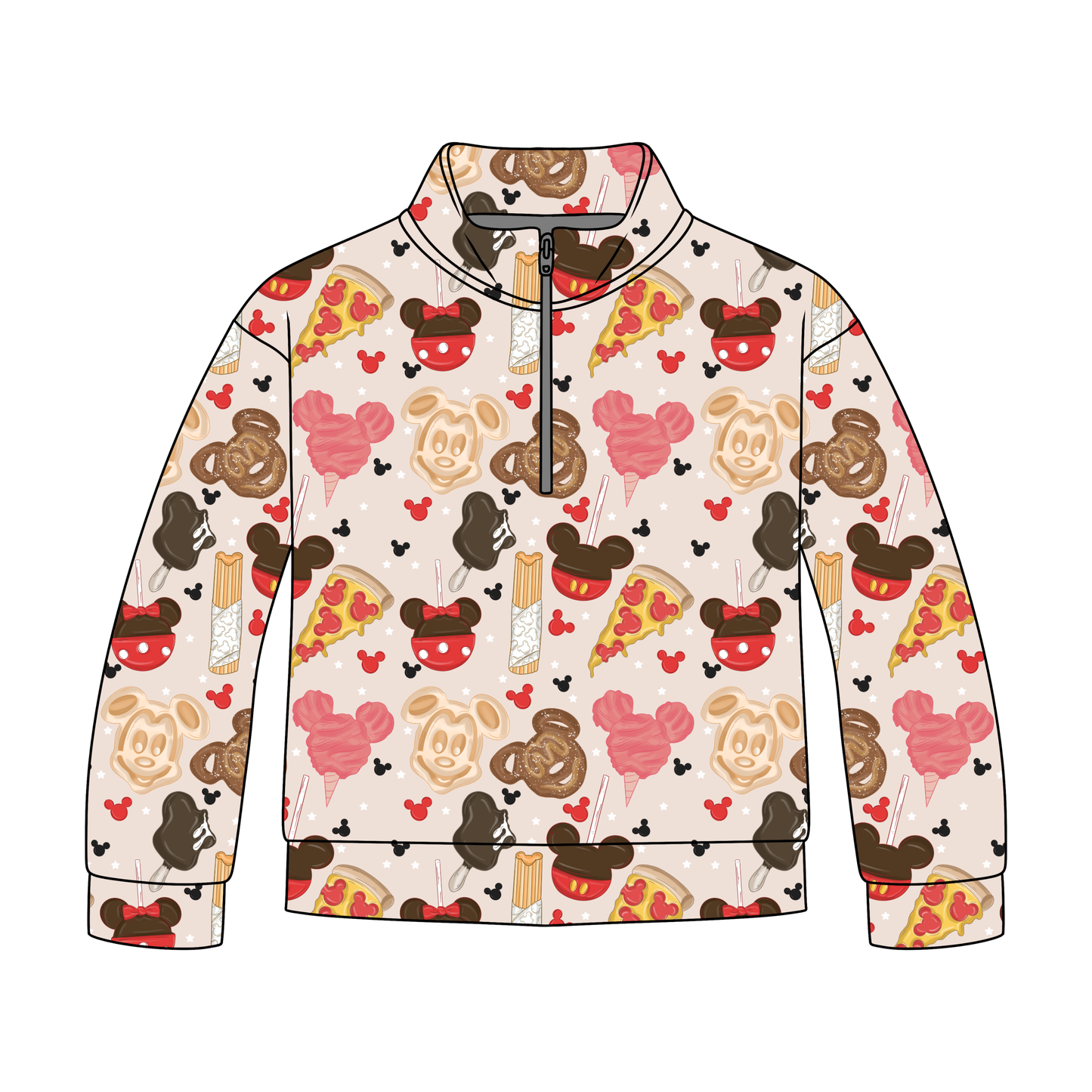 Magical Snacks Quarter Zip-Up *RTS*