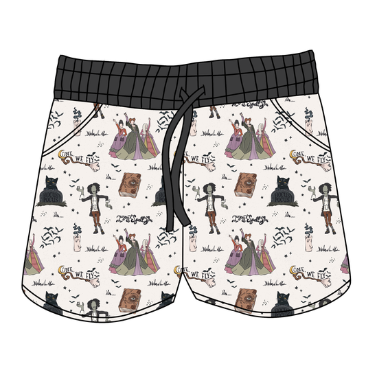 Spooky Spellbound Sisters Women's Shorts **PreOrder**