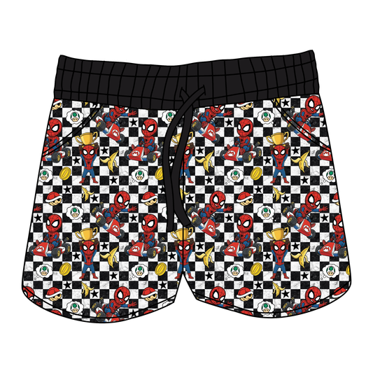 Webs and Wheels Women's Shorts **PreOrder**