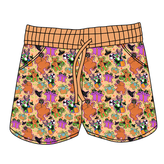 Boo Crew Playdate Women's Shorts **PreOrder**