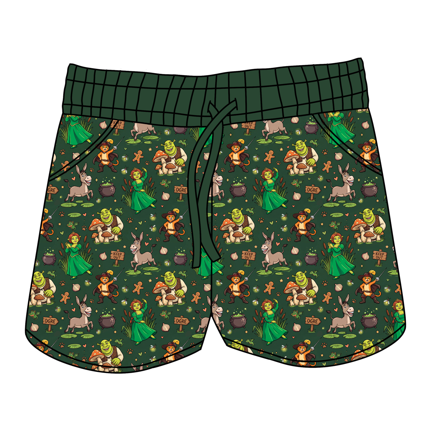 Happily Ever Ogre Women's Shorts **PreOrder**