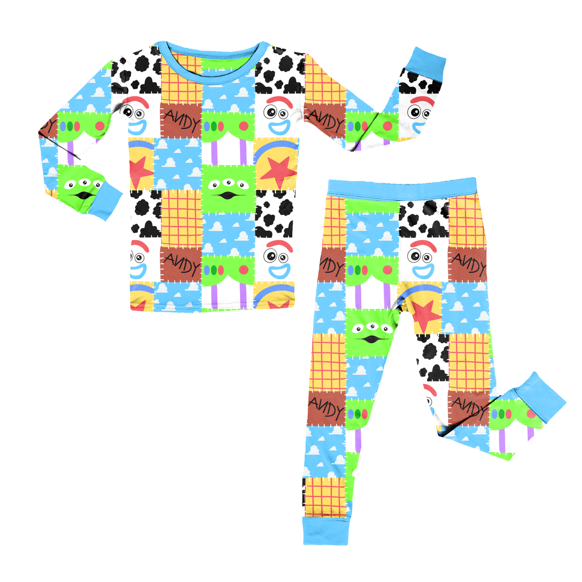 Playtime Patchwork Youth Pant Set **PreOrder**