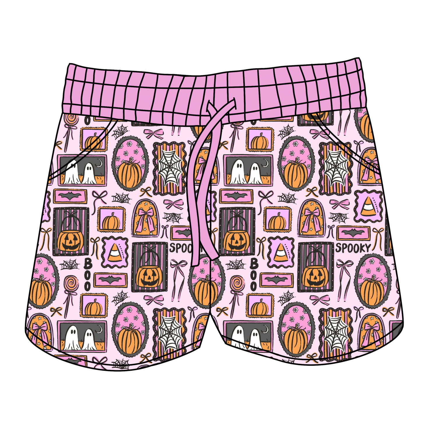 Sweet Spooky Frames Women's Shorts **PreOrder**